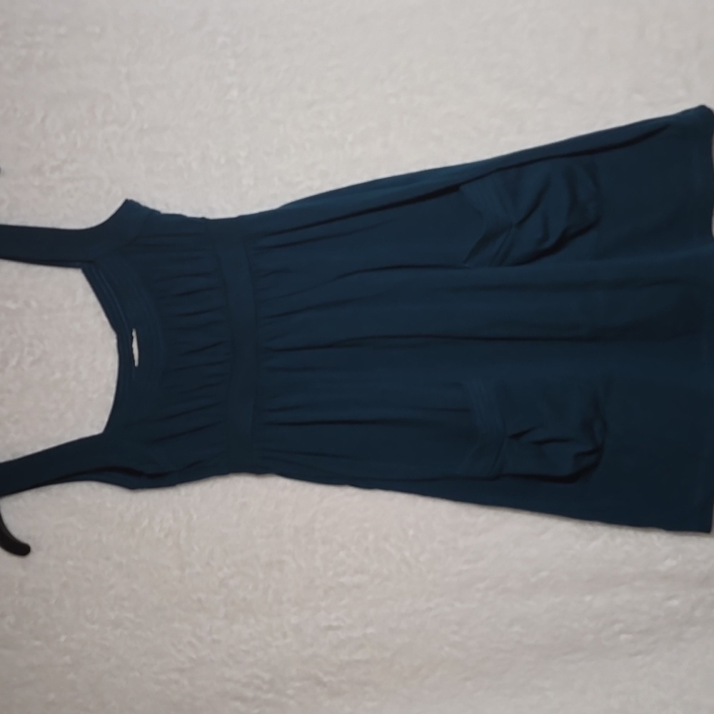 Forever Teal Ribbed Top with Front pockets